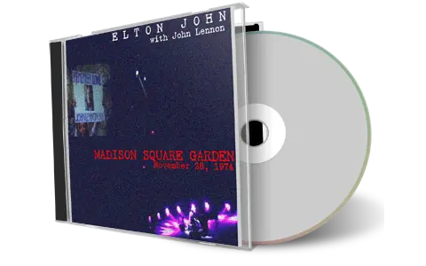 Front cover artwork of Elton John 1974-11-28 CD New York Soundboard