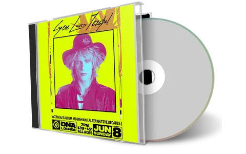 Front cover artwork of Gene Loves Jezebel 2025-06-08 CD San Francisco Soundboard