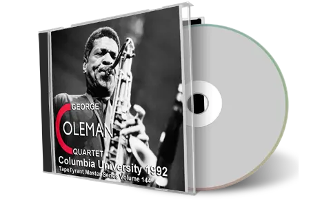 Front cover artwork of George Coleman Quartet 1992-02-07 CD New York City Audience