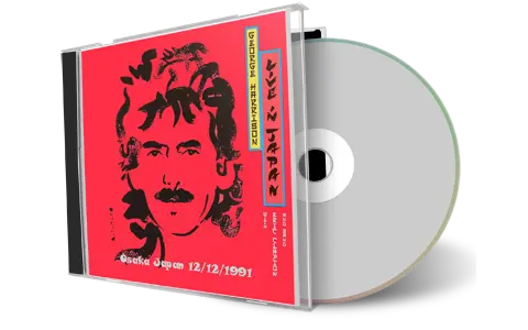 Front cover artwork of George Harrison 1991-12-12 CD Osaka Audience