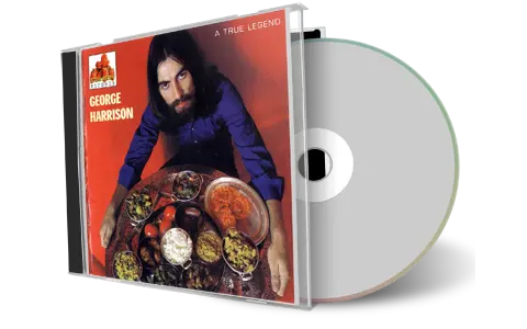 Front cover artwork of George Harrison Compilation CD A True Legend Soundboard