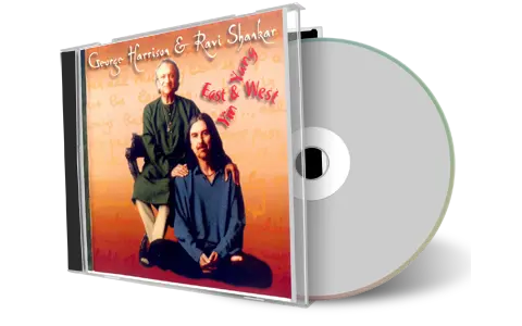 Front cover artwork of George Harrison And Ravi Shankar Compilation CD East And West Yin And Yang Soundboard