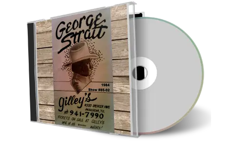 Front cover artwork of George Strait 1985-01-12 CD Pasadena Soundboard