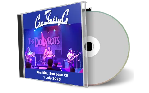 Front cover artwork of Go Betty Go 2025-07-01 CD San Jose Audience