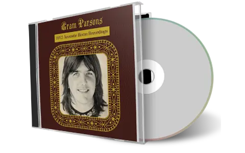Front cover artwork of Gram Parsons Compilation CD Acoustic Home Recordings 1972 Soundboard