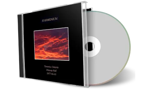 Front cover artwork of Harmonium 1977-06-01 CD Toronto Audience