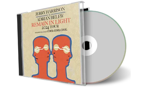 Front cover artwork of Jerry Harrison And Adrian Belew 2024-08-04 CD Tarrytown Audience