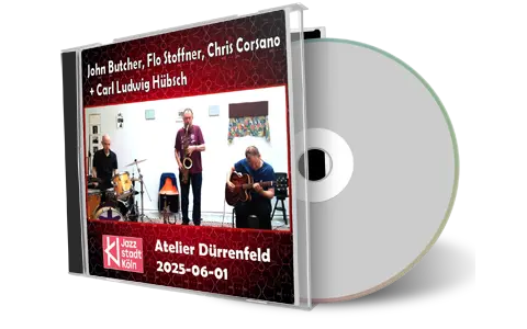 Front cover artwork of John Butcher 2025-06-01 CD Koeln Audience