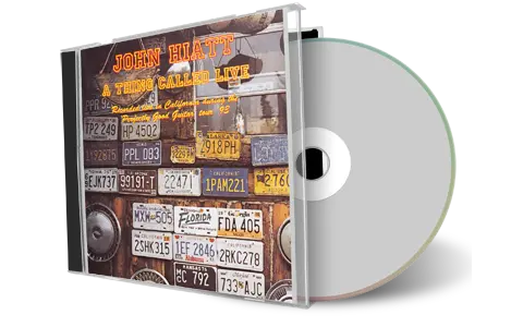 Front cover artwork of John Hiatt Compilation CD A Thing Called Live Soundboard