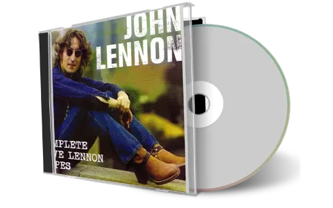 Front cover artwork of John Lennon Compilation CD Complete Live Lennon Tapes Soundboard