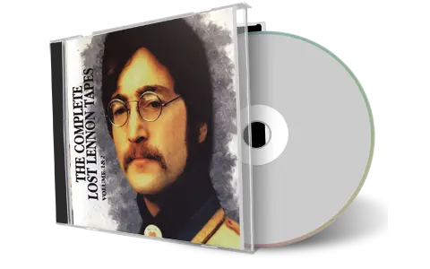Front cover artwork of John Lennon Compilation CD Lost Lennon Tapes Soundboard