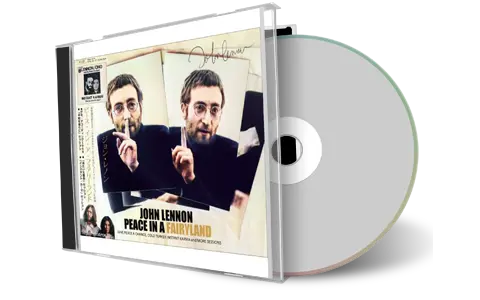 Front cover artwork of John Lennon Compilation CD Peace In A Fairyland Soundboard