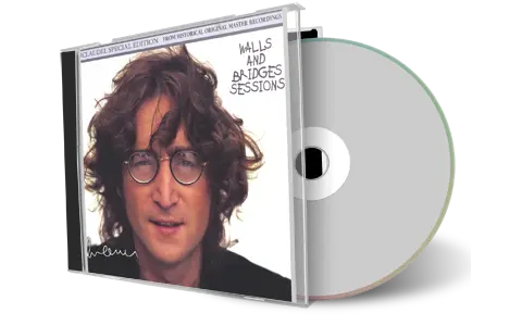Front cover artwork of John Lennon Compilation CD Walls And Bridges Sessions Soundboard