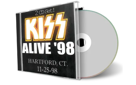 Front cover artwork of Kiss 1998-11-25 CD Hartford Audience