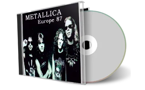 Front cover artwork of Metallica 1987-02-05 CD Paris Soundboard