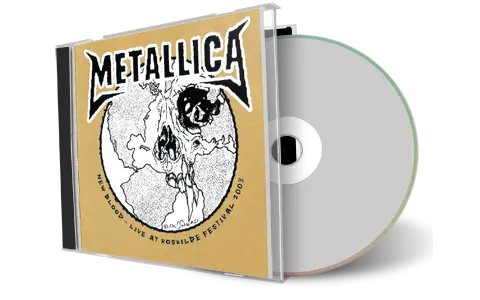 Front cover artwork of Metallica 2003-06-26 CD Copenhagen Soundboard