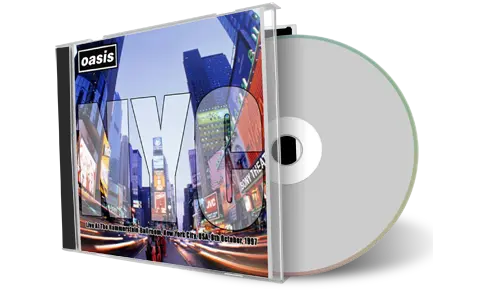 Front cover artwork of Oasis 1997-10-18 CD New York City Soundboard