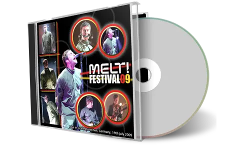 Front cover artwork of Oasis 2009-07-19 CD Melt Festival Soundboard