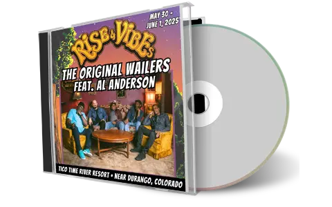 Front cover artwork of Original Wailers 2025-05-31 CD Aztec Soundboard