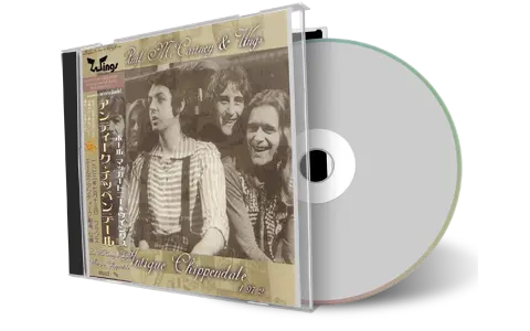 Front cover artwork of Paul Mccartney 1972-07-13 CD Antique Chippendale Audience