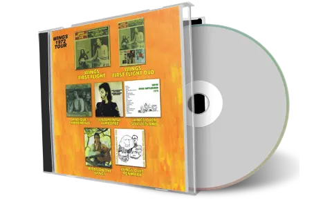 Front cover artwork of Paul Mccartney 1972-08-22 CD Belgium Audience