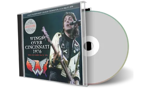 Front cover artwork of Paul Mccartney 1976-05-27 CD Cincinnati Audience