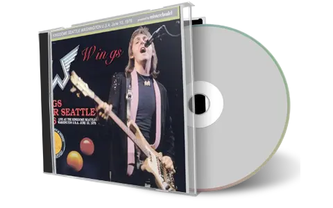 Front cover artwork of Paul Mccartney 1976-06-10 CD Seattle Audience