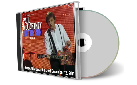 Front cover artwork of Paul Mccartney 2011-12-12 CD Helsinki Audience