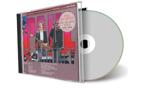 Front cover artwork of Paul Mccartney Compilation CD Live Archives Vol 4 Soundboard