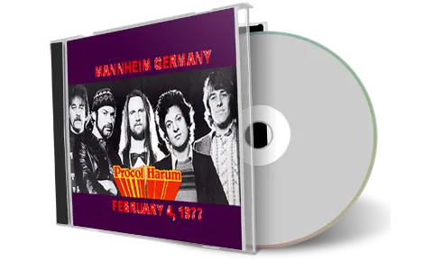 Front cover artwork of Procol Harum 1977-02-04 CD Mannheim Audience