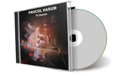 Front cover artwork of Procol Harum Compilation CD Danish Tv 1974 Soundboard