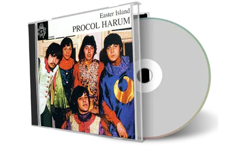 Front cover artwork of Procol Harum Compilation CD Easter Island Soundboard