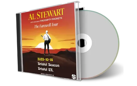 Front cover artwork of Al Stewart 2025-10-14 CD Bristol Audience