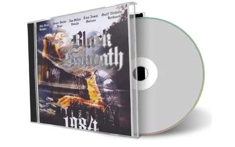 Front cover artwork of Black Sabbath Compilation CD Live 1984 Audience