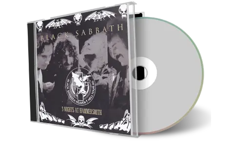 Front cover artwork of Black Sabbath Compilation CD Nights At Hammersmith Audience