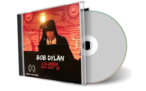 Front cover artwork of Bob Dylan 2025-09-14 CD Columbia Audience