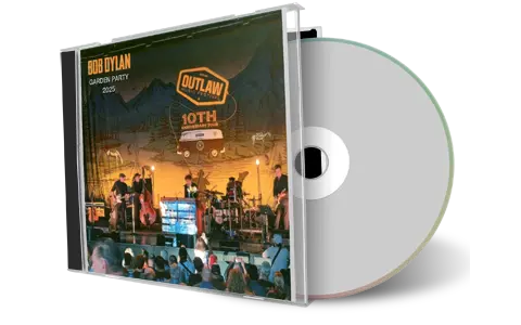 Front cover artwork of Bob Dylan Compilation CD Garden Party Outlaw Tour 2025 Audience