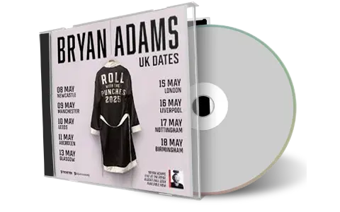 Front cover artwork of Bryan Adams 2025-05-18 CD Birmingham Audience