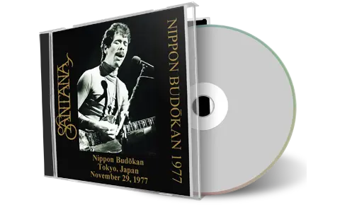 Front cover artwork of Carlos Santana 1977-11-29 CD Tokyo Soundboard