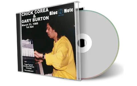 Front cover artwork of Chick Corea And Gary Burton 1988-03-31 CD New York City Soundboard