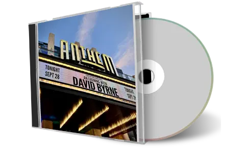 Front cover artwork of David Byrne 2025-09-28 CD Washington Audience
