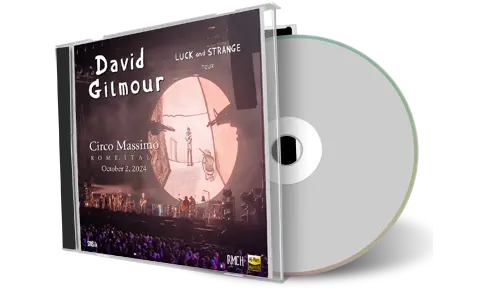 Front cover artwork of David Gilmour 2024-10-02 CD Roma Audience