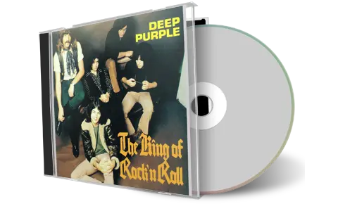 Front cover artwork of Deep Purple 1970-03-06 CD The King Of Rock N Roll Audience