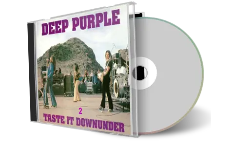 Front cover artwork of Deep Purple Compilation CD Taste It Downunder Audience