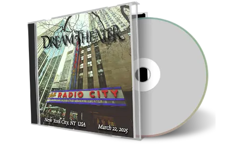 Front cover artwork of Dream Theater 2025-03-22 CD New York Audience