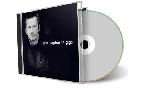 Front cover artwork of Eric Clapton Compilation CD 14 Gigs Audience