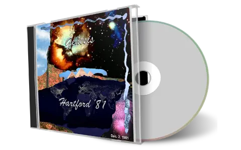 Front cover artwork of Genesis 1981-12-02 CD Hartford Soundboard