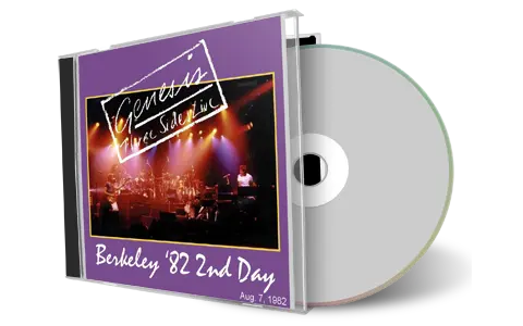 Front cover artwork of Genesis 1982-08-07 CD Berkely Soundboard