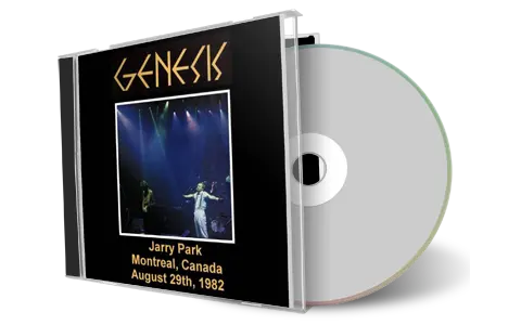 Front cover artwork of Genesis 1982-08-29 CD Montreal Soundboard