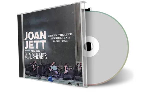 Front cover artwork of Joan Jett 2025-09-14 CD Berkeley Audience